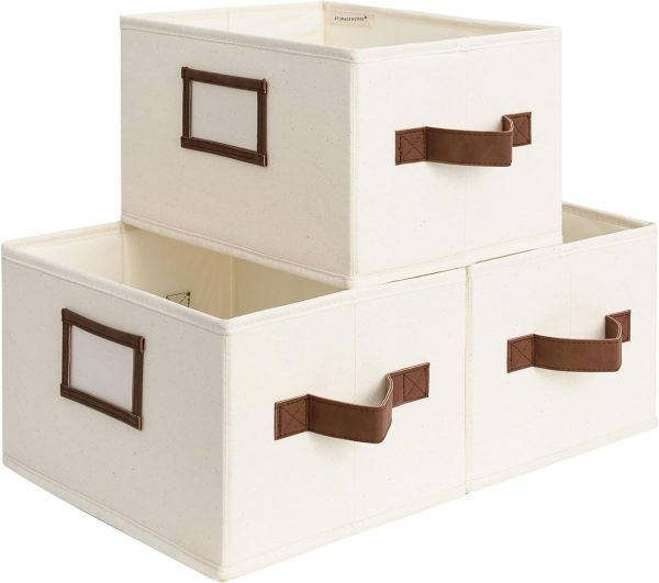 SroageWorks Storage Baskets for Shelves, 3-Pack - Image 19