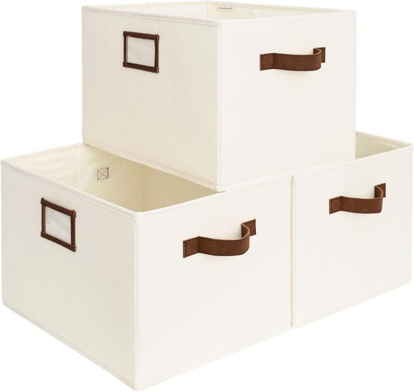 SroageWorks Storage Baskets for Shelves, 3-Pack - Image 21