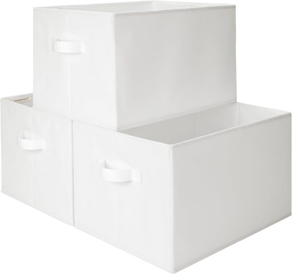 SroageWorks Storage Baskets for Shelves, 3-Pack - Image 25