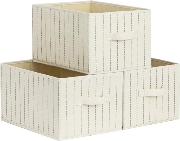 SroageWorks Storage Baskets for Shelves, 3-Pack - Image 13