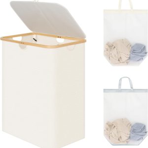 StorageWorks 160L Large Laundry Hamper with Lid