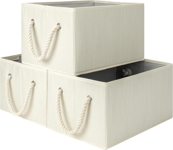 SroageWorks Storage Baskets for Shelves, 3-Pack - Image 11