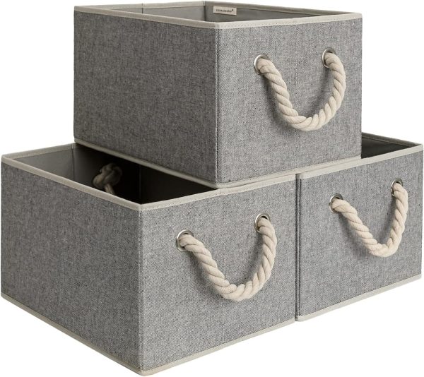 SroageWorks Storage Baskets for Shelves, 3-Pack - Image 15