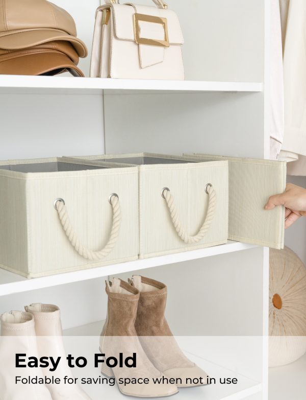 SroageWorks Storage Baskets for Shelves, 3-Pack - Image 31