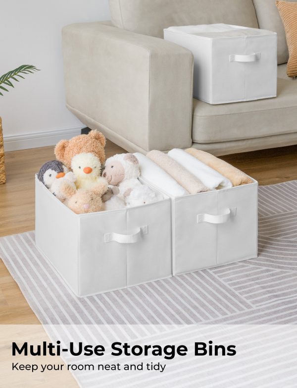 SroageWorks Storage Baskets for Shelves, 3-Pack - Image 41