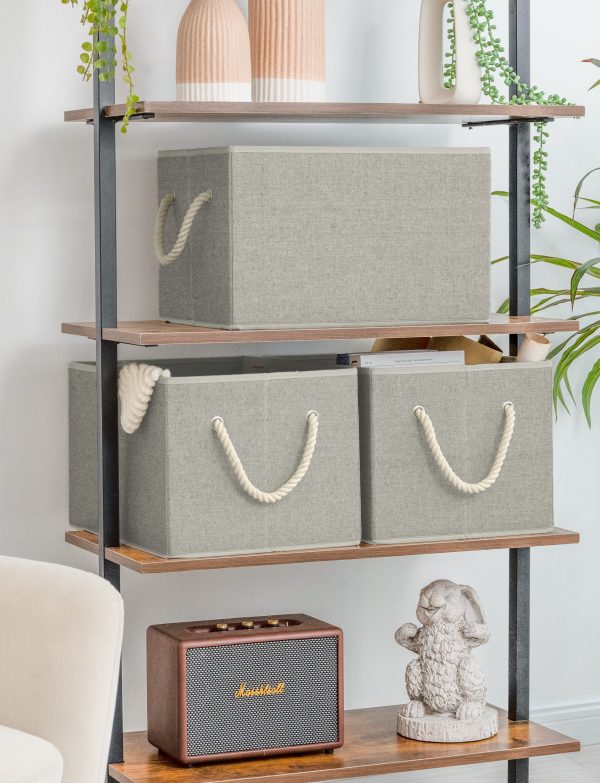 SroageWorks Storage Baskets for Shelves, 3-Pack - Image 66