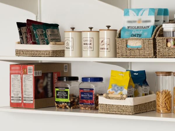 StorageWorks Small Wicker Baskets for Organizing with Natural Fiber Liner - Image 6