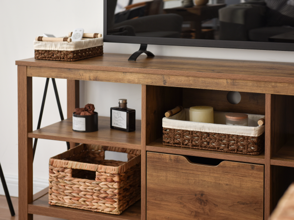 StorageWorks Small Wicker Baskets for Organizing with Natural Fiber Liner - Image 23