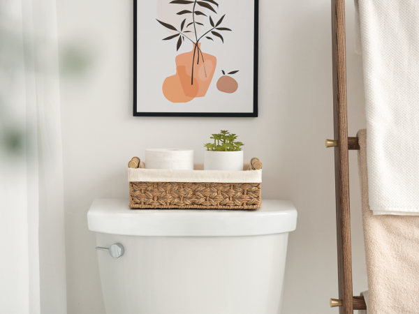 StorageWorks Small Wicker Baskets for Organizing with Natural Fiber Liner - Image 26