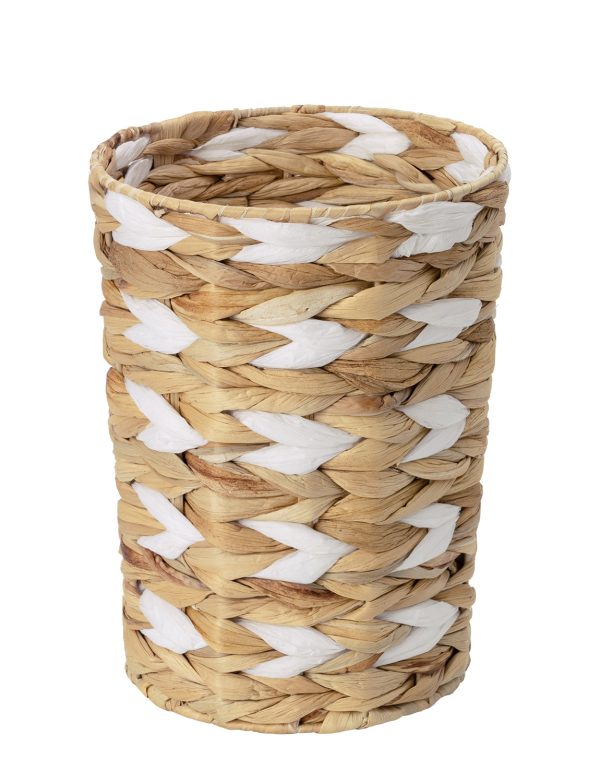 StorageWorks Wicker Garbage Can for Bedroom, Bathroom - Image 41