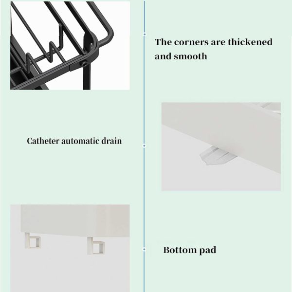 Drofex - 2 Tier Dish Rack - Image 7